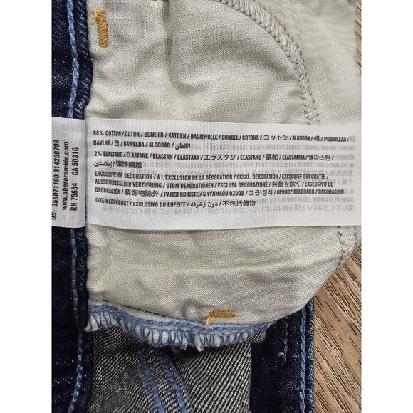 Hollister Women's Low Rise Boot Demin Jeans Size 24 - Picture 7 of 7